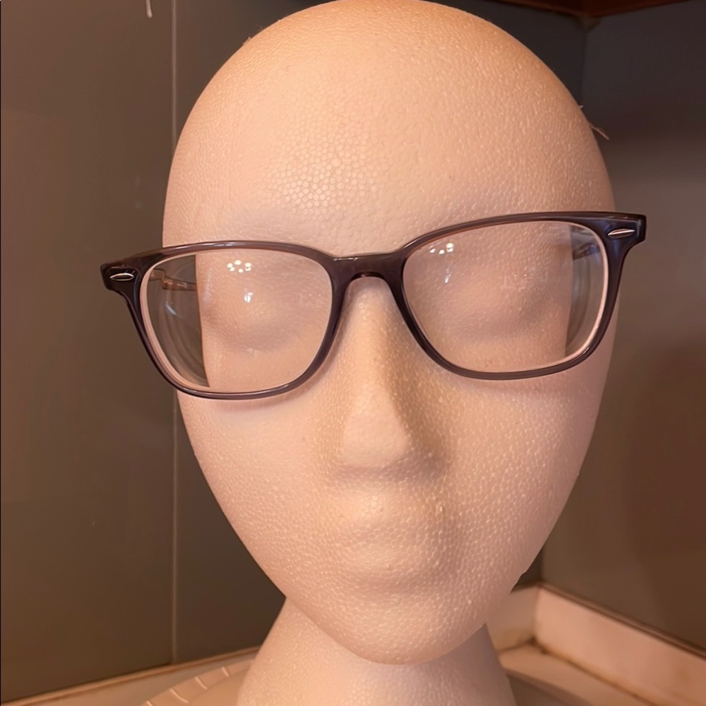 Gray Ray Ban eyeglass frames